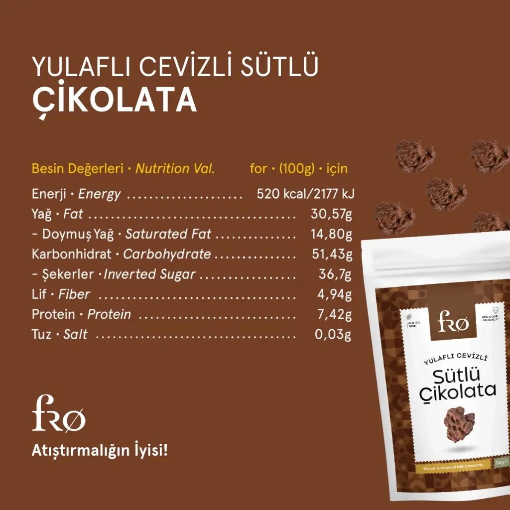 FRO Yulaflı Cevizli Sütlü Çikolata Atıştırmalık 4.webp