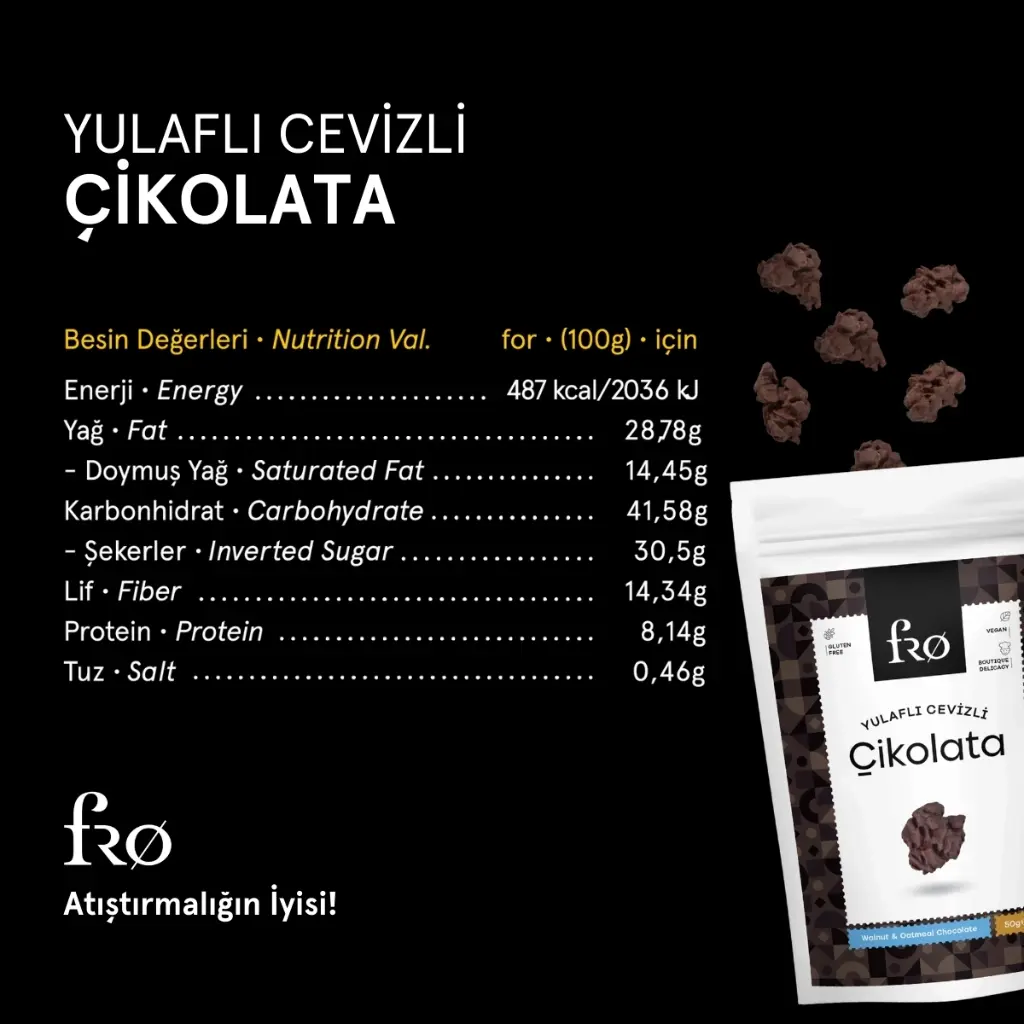 FRO Yulaflı Cevizli Çikolata Atıştırmalık 4.webp