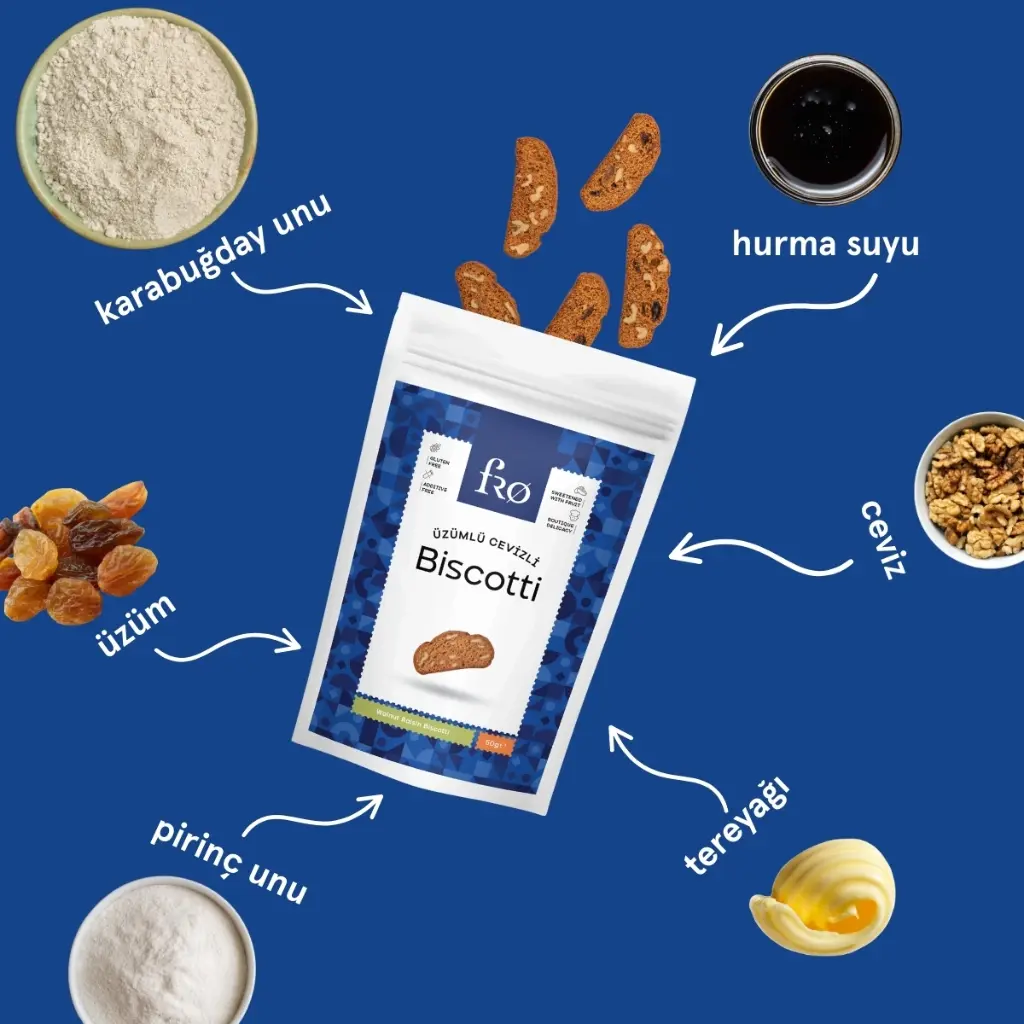 FRO Üzümlü Cevizli Biscotti Kurabiye Atıştırmalık 2.webp