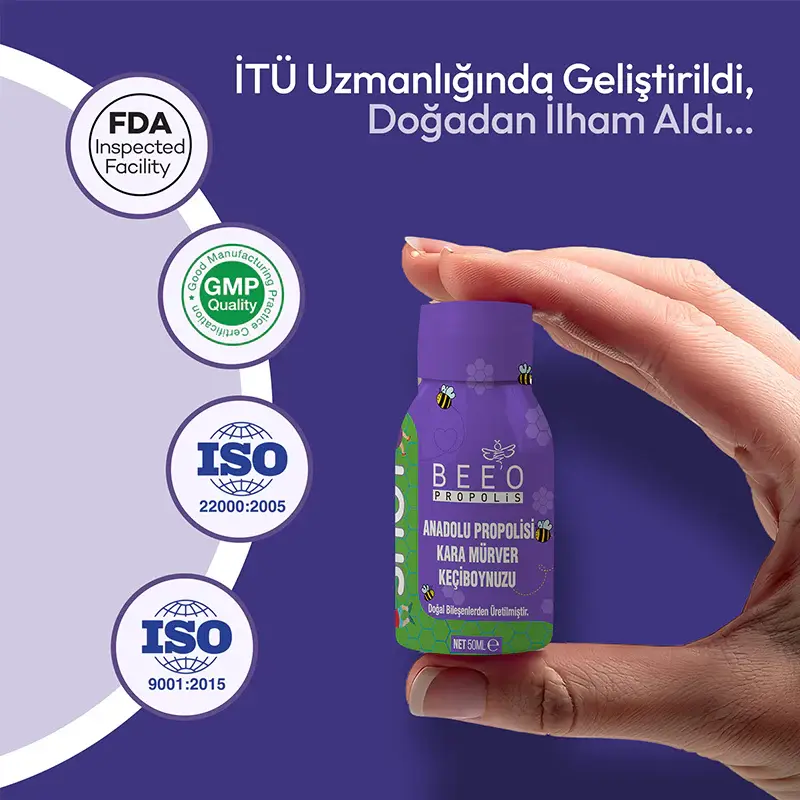 BEEO Kara Mürver Çocuk Shot 12'li 5.webp