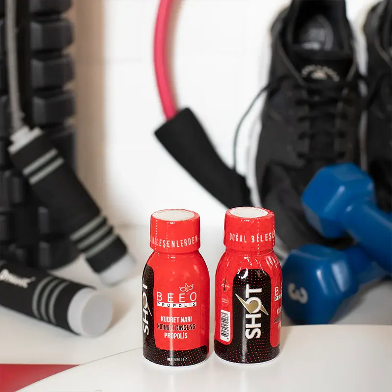 BEEO Kudret Narı Ginseng Propolis Shot 12`li 11.webp