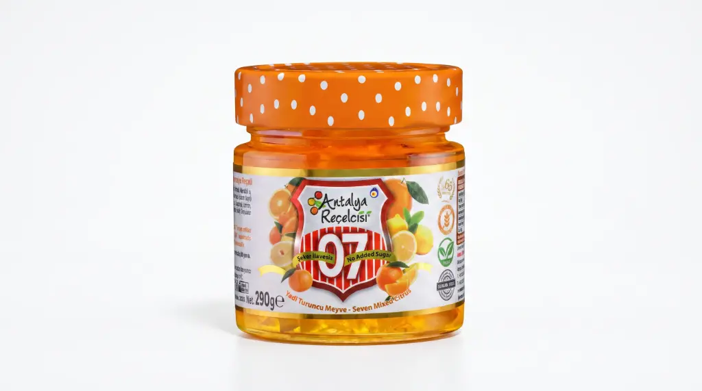 ANTALYA REÇELCİSİ NO ADDED SUGAR TRADİTİONAL 7-FRUİT JAM – 290 G