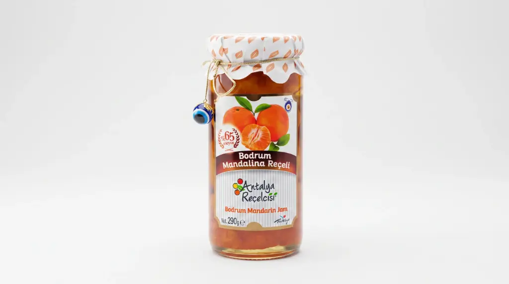 ANTALYA REÇELCİSİ BODRUM MANDARİN JAM – GOURMET SERİES – 290 G