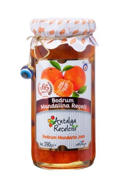ANTALYA REÇELCİSİ BODRUM MANDARİN JAM – GOURMET SERİES – 290 G
