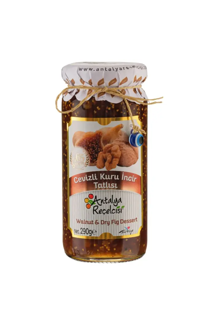ANTALYA REÇELCİSİ CEVİZLİ KURU İNCİR TATLISI 290G GURME SERİSİ