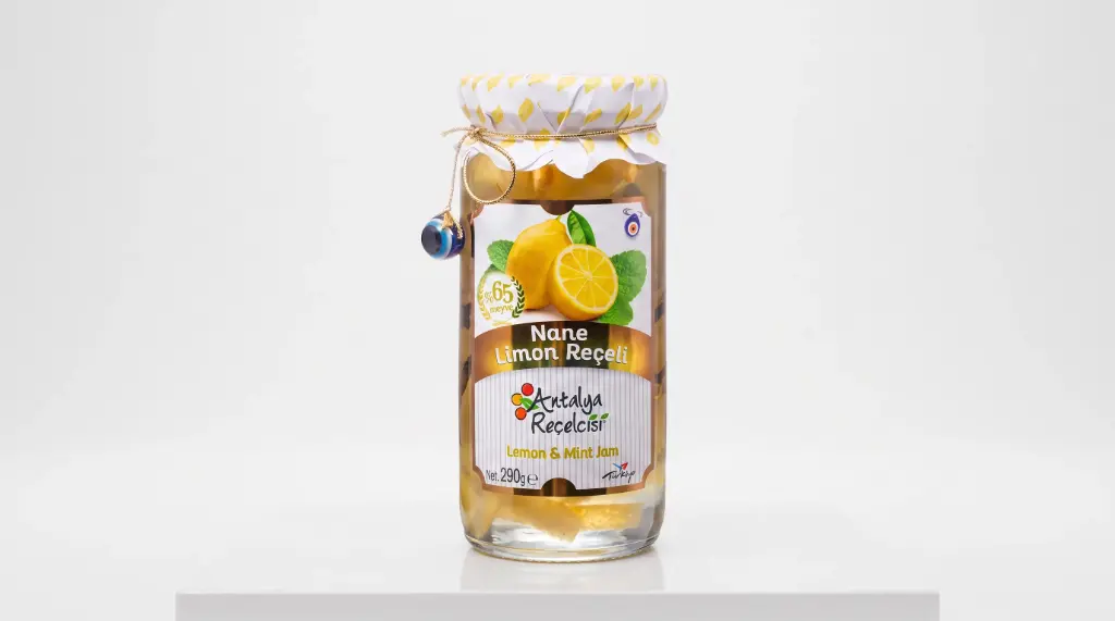 ANTALYA REÇELCİSİ MİNT & LEMON JAM – GOURMET SERİES – 290 G