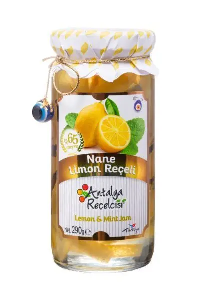 ANTALYA REÇELCİSİ MİNT & LEMON JAM – GOURMET SERİES – 290 G