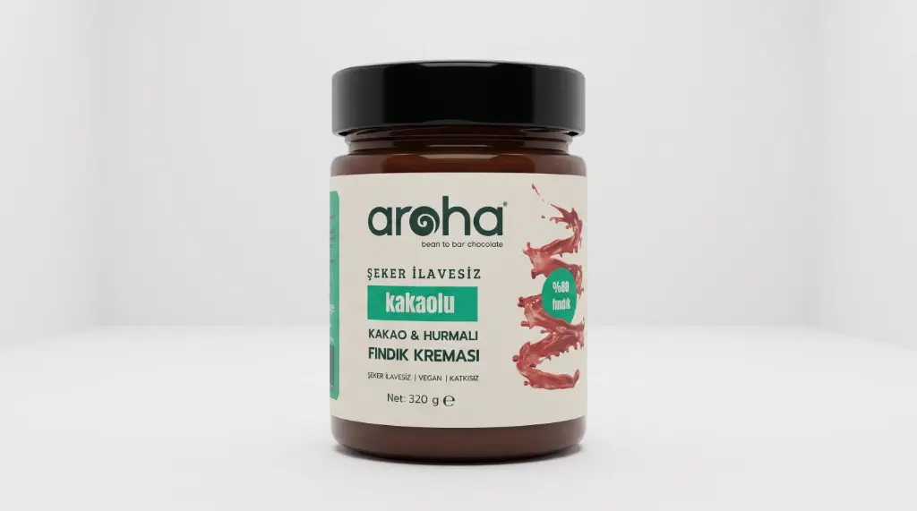 Kakaolu Hurmalu Fındık Kreması 320 Gr. - Aroha