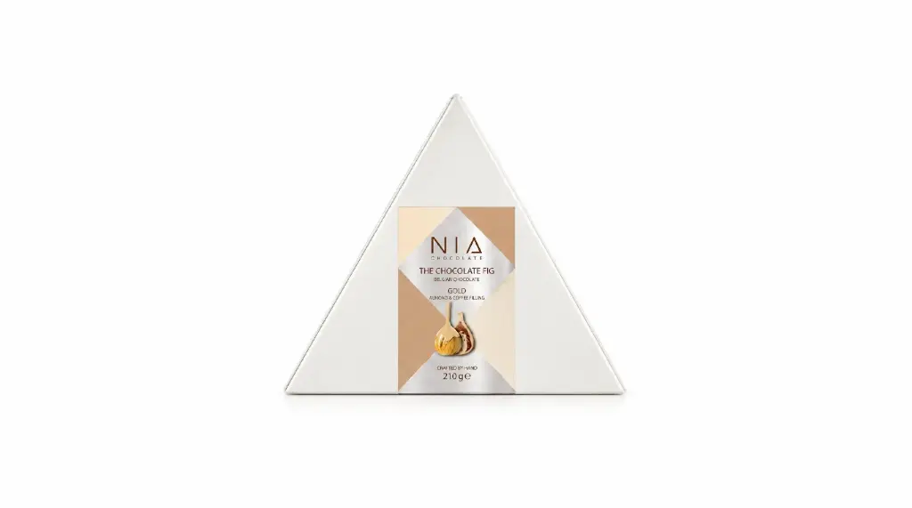 El Yapımı Belçika Çikolatı İncir (Gold) - 210 Gr.- Nia Chocolate