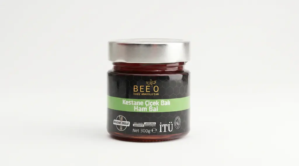 BEEO RAW CHESTNUT BLOSSOM HONEY – 300 G