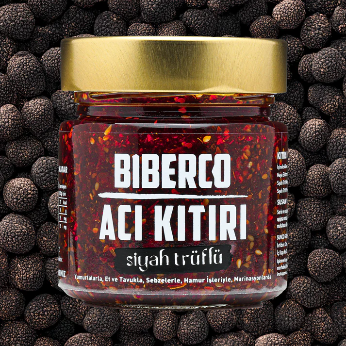 BİBERCO SİYAH TRÜFLÜ ACI KITIRI