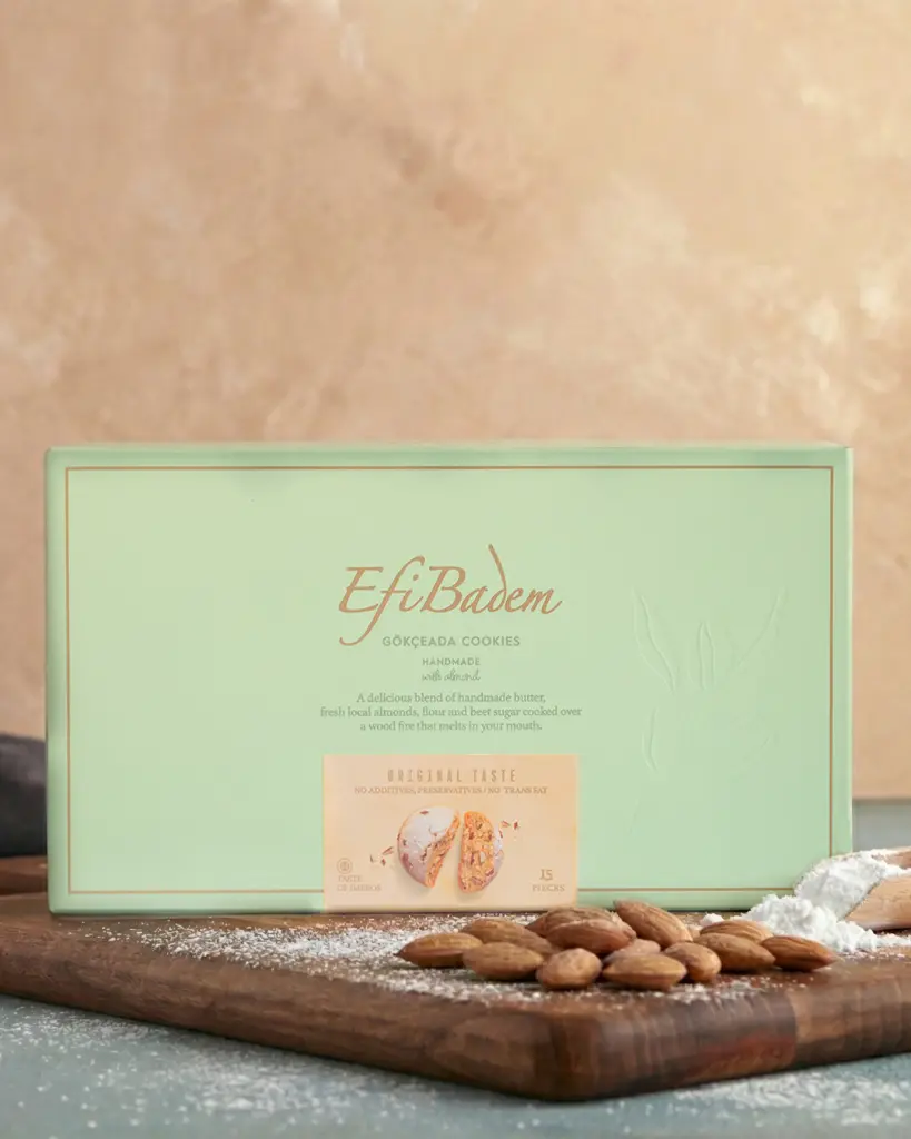 EFİBADEM ALMOND COOKİES – 15 PİECES – 225 G (NEW BOX)