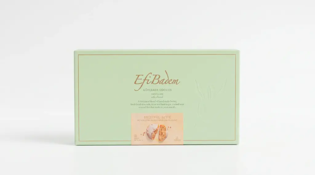 EFİBADEM ALMOND COOKİES – 15 PİECES – 225 G (NEW BOX)