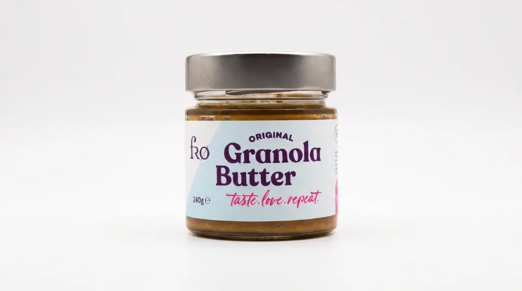 FRO ORİGİNAL GRANOLA BUTTER SPREAD – GLUTEN-FREE, VEGAN, NO ADDED SUGAR – 240 G