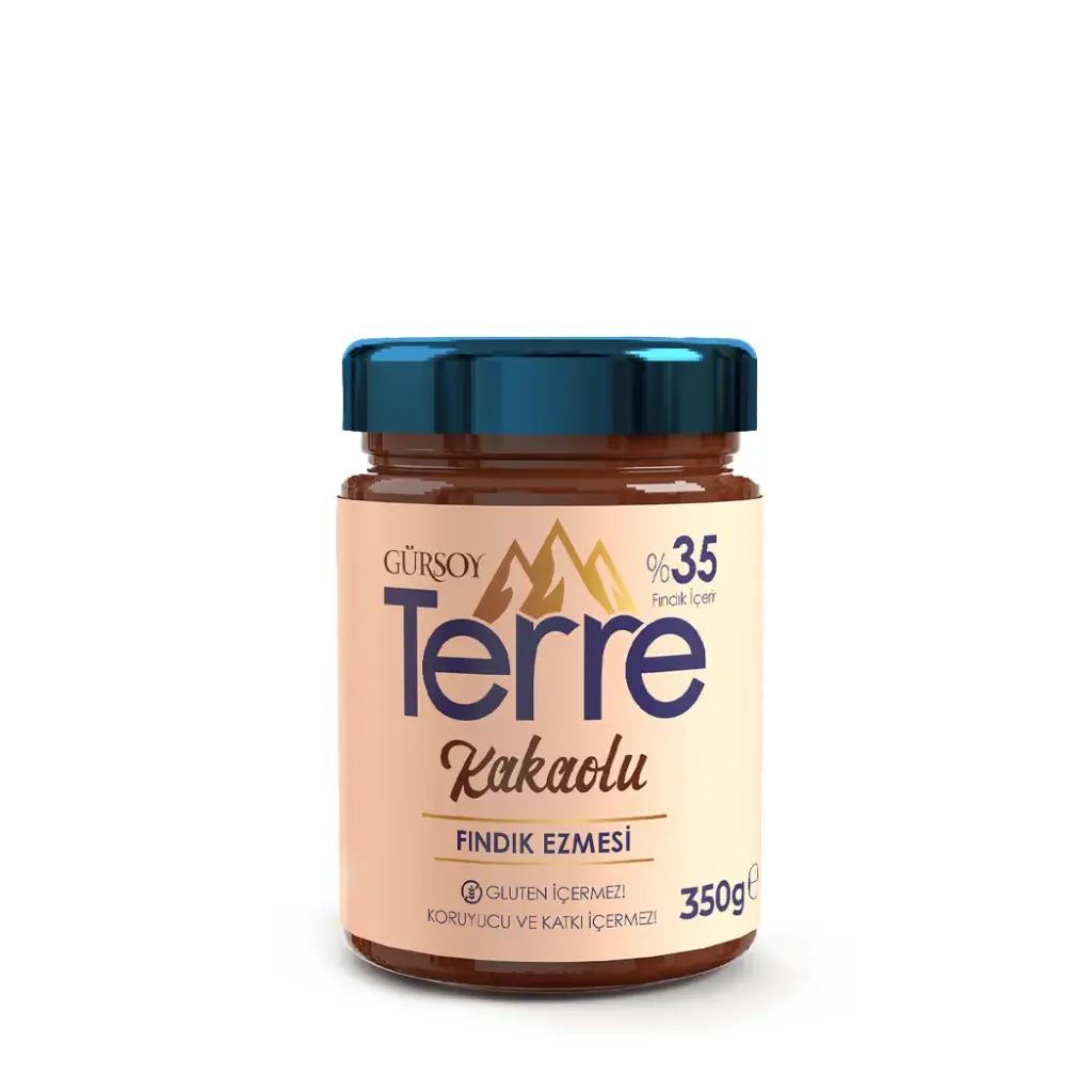 GÜRSOY TERRE COCOA HAZELNUT SPREAD – 350 G