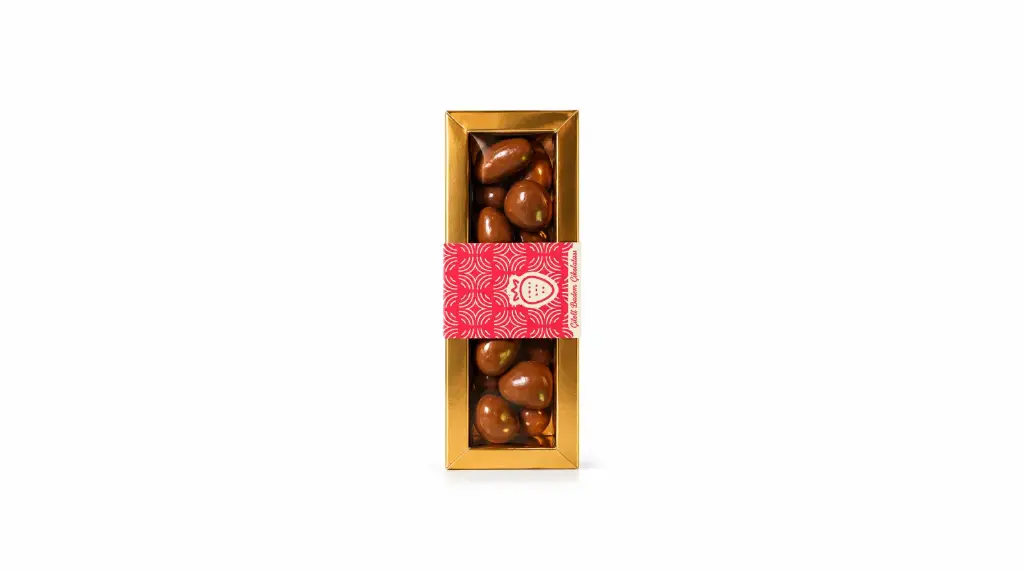 Sütlü Çikolatalı Çilek Draje - Candybox