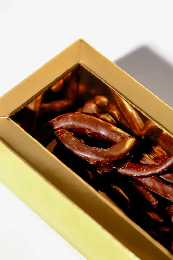 CANDYBOX BİTTER ÇİKOLATA KAPLI ŞERİT PORTAKAL