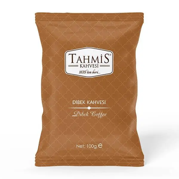 TAHMİS TEK PAKET SADE DİBEK TÜRK KAHVESİ 100 GR