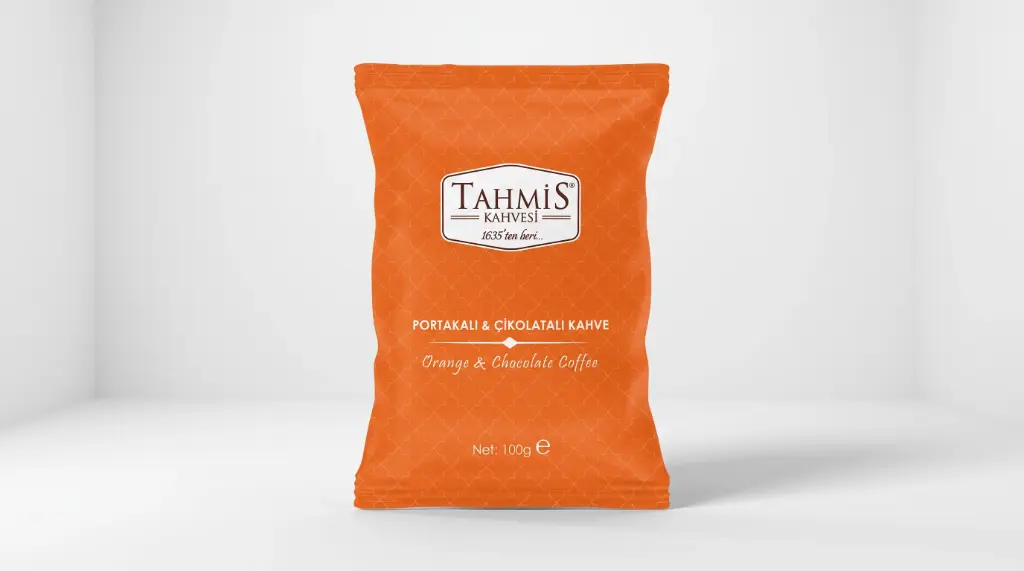 Portakallı & Çikolatalı Türk Kahvesi 100 Gr. - Tahmis