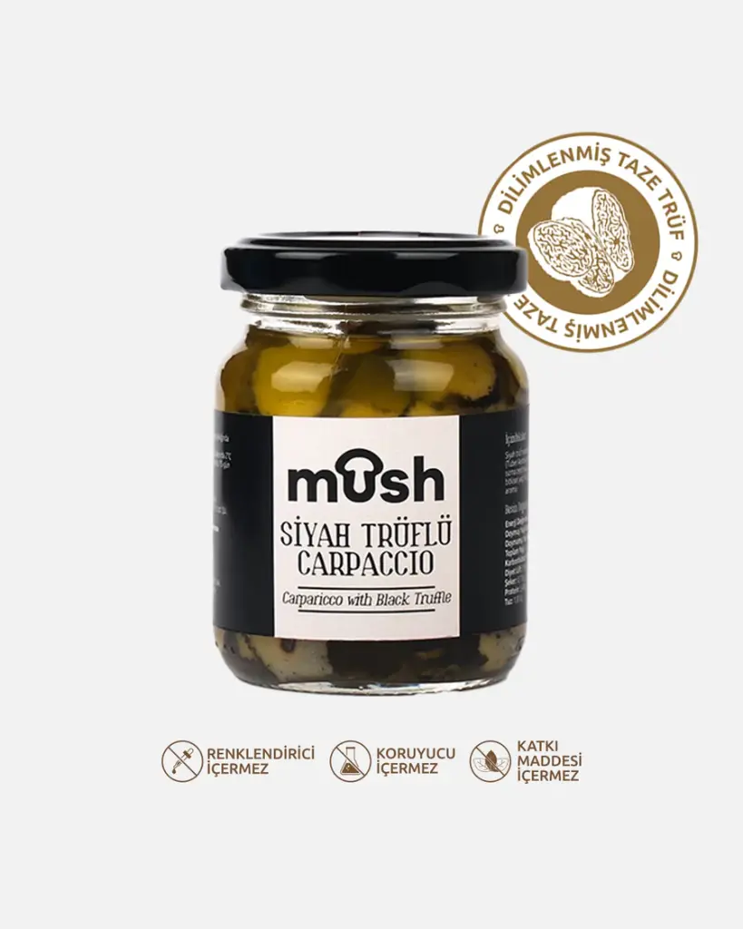 MUSH SİYAH TRÜFLÜ CARPACCİO (90 G)