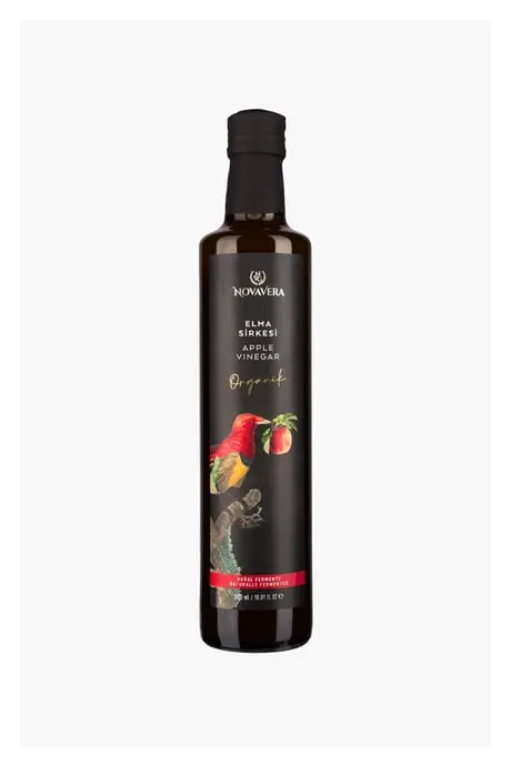 NOVAVERA ORGANİK ELMA SİRKESİ 500 ML