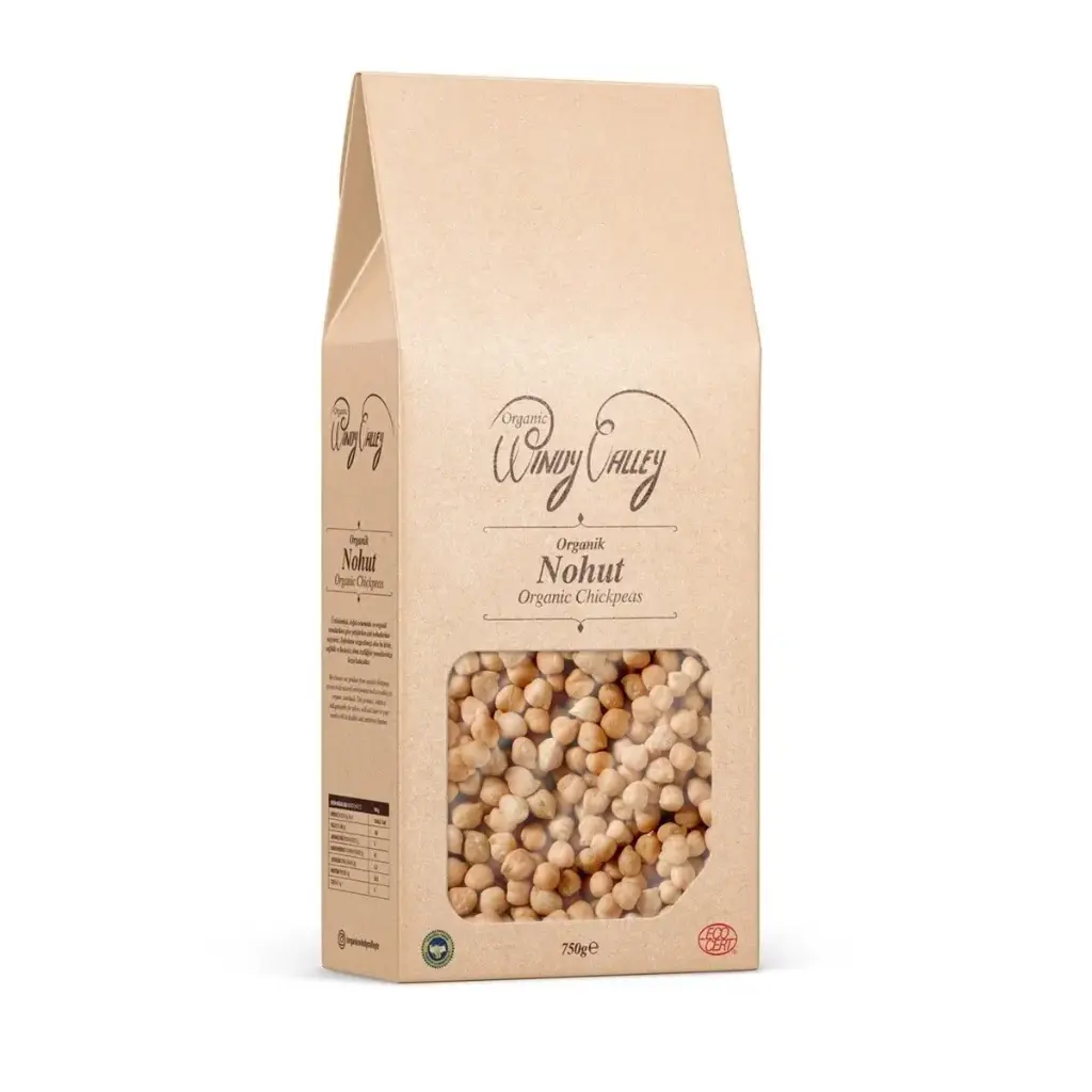 WİNDY VALLEY ORGANİK NOHUT (750 GR) YERLİ ÜRÜN