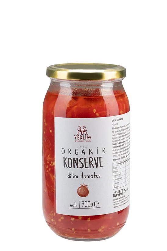 YERLİM ORGANİC SLİCED TOMATOES