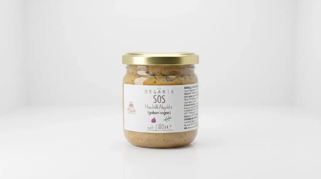 Organik Sos ( Hardallı Yabani Soğan ) 250 Gr. - Yerlim