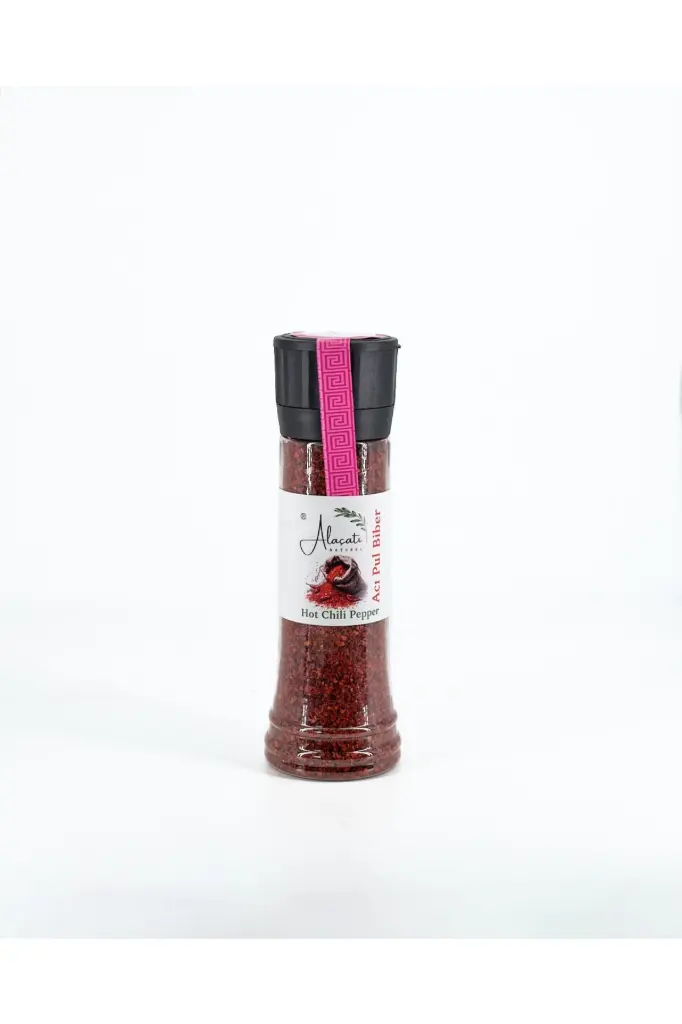 ALAÇATI NATUREL CRUSHED RED PEPPER GRİNDER (PET BOTTLE) – 180 G