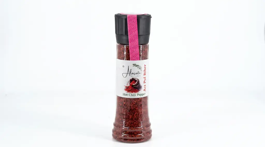 ALAÇATI NATUREL CRUSHED RED PEPPER GRİNDER (PET BOTTLE) – 180 G