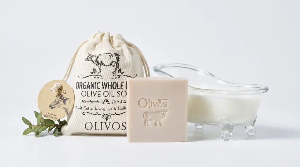 OLİVOS ORGANİC COW MİLK OLİVE OİL SOAP – 150 G