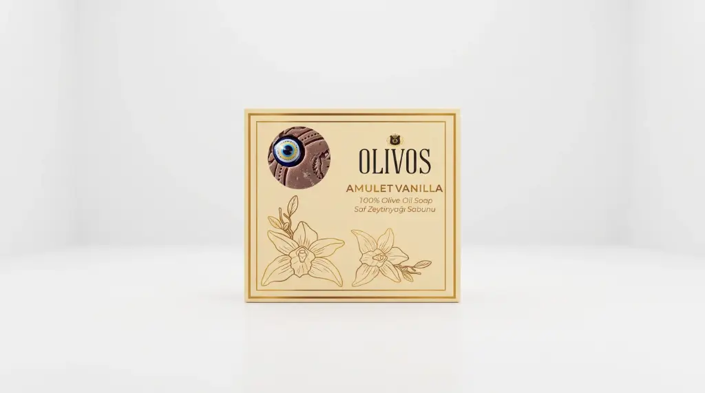 OLİVOS AMULET VANİLLA OLİVE OİL SOAP – 100 G