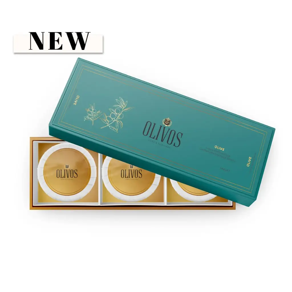 OLİVOS LÜKS ZEYTİNYAĞI SABUNU 3X100 GR
