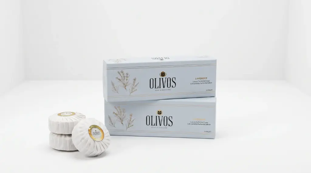Lüx Zeytinyağı Sabunu (Lavanta Kokulu)) 3x100 Gr. - Olivos