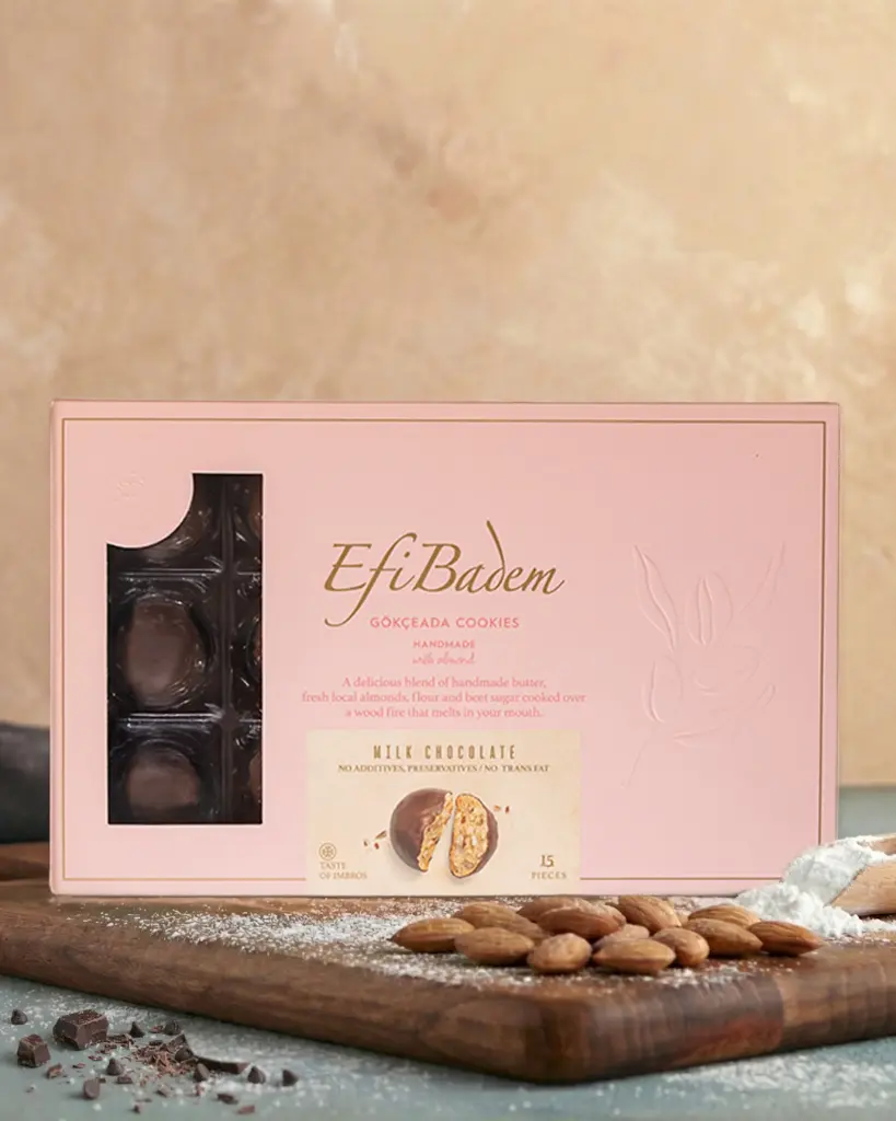 EFİBADEM 15'Lİ SÜTLÜ ÇİKOLATALI PENCERELİ