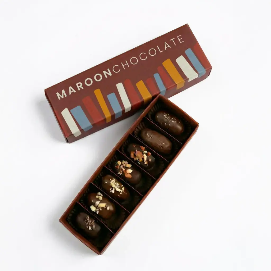 MAROON CHOCOLATE HURMA KUTUSU