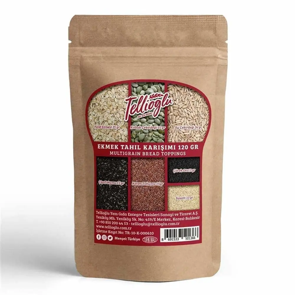 TELLİOĞLU EKMEK TAHIL KARIŞIMI 120 GR