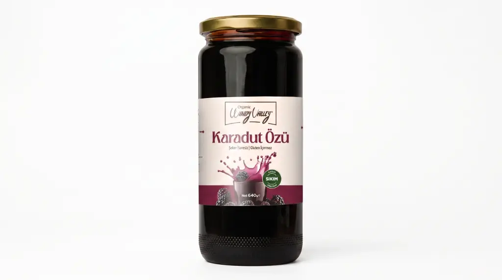 WİNDY VALLEY GOURMET BLACK MULBERRY MOLASSES – 640 G
