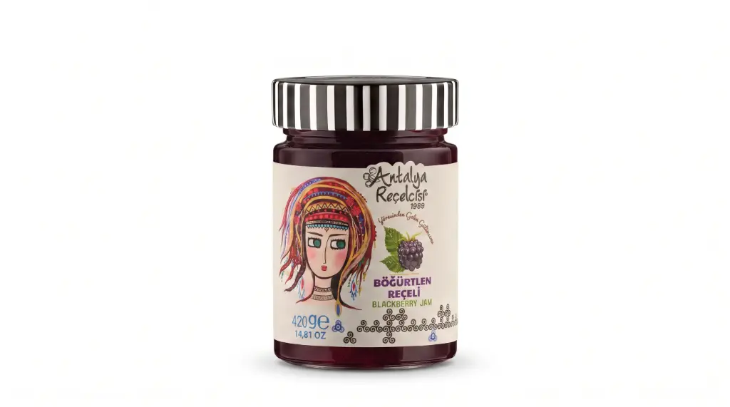 ANTALYA REÇELCİSİ BLACKBERRY JAM (50% FRUİT) – 420 G