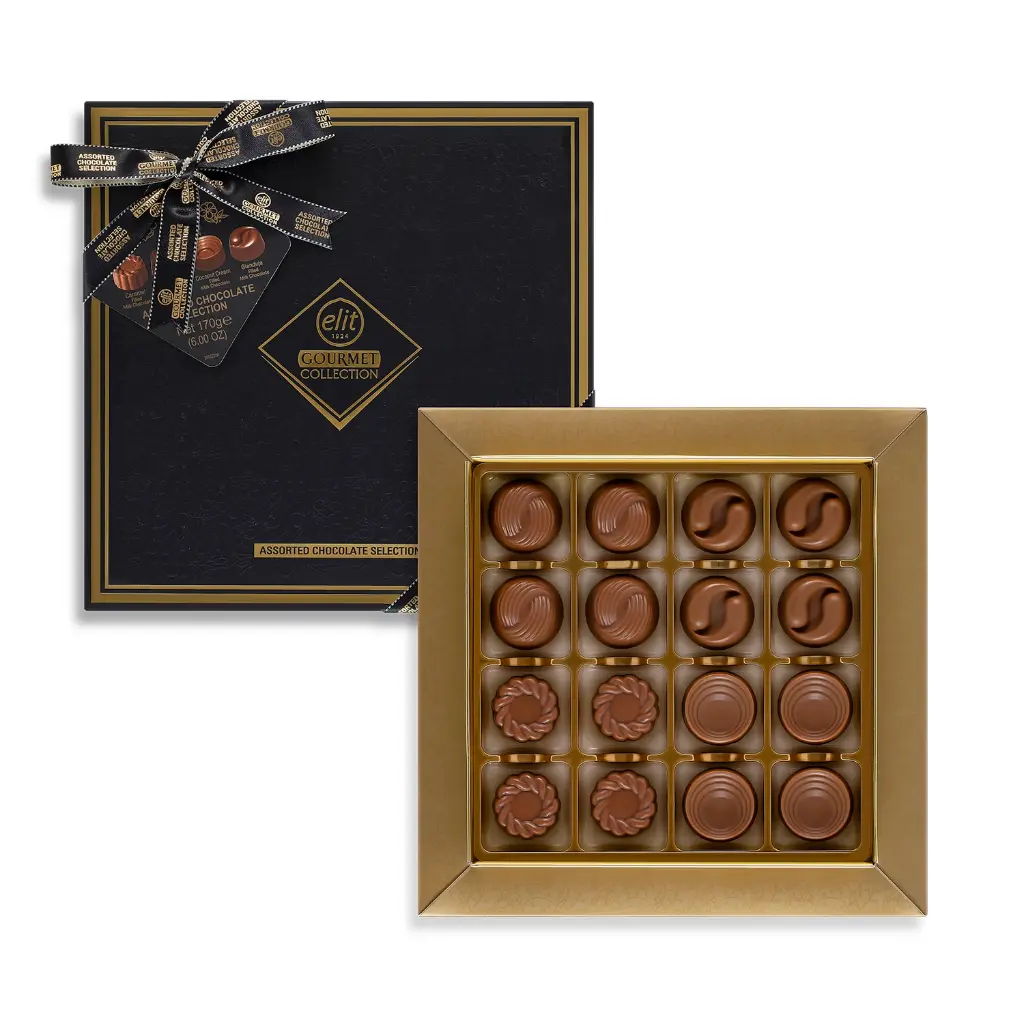 ELİT GOURMET COLLECTİON KUTU SİYAH 170 GR