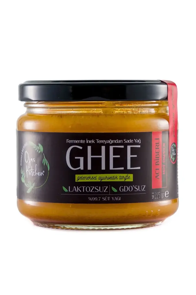 OJAS KİTCHEN CHİLİ INFUSED CLARİFİED BUTTER (GHEE) – 225 G